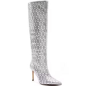 AZALEA WANG Lynlee Knee High Boot (Women) Sz 8.5 NEW